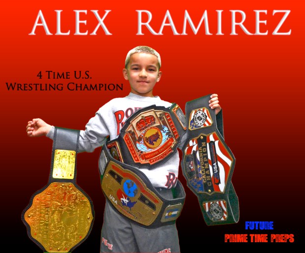 Alex Ramirez (4 Time Wrestling Champion)