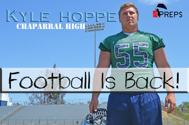 Kyle Hoppe Chaparral class of 2015