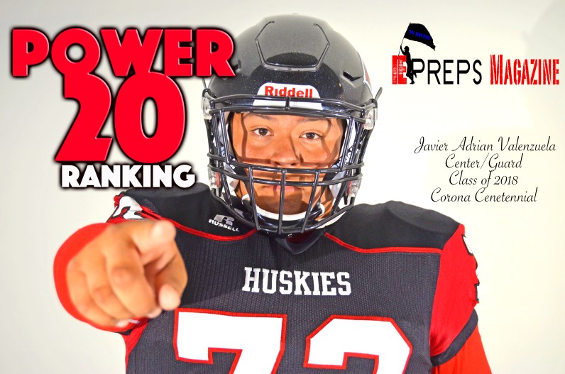 Adrian Valenzuela Centennial Power 20