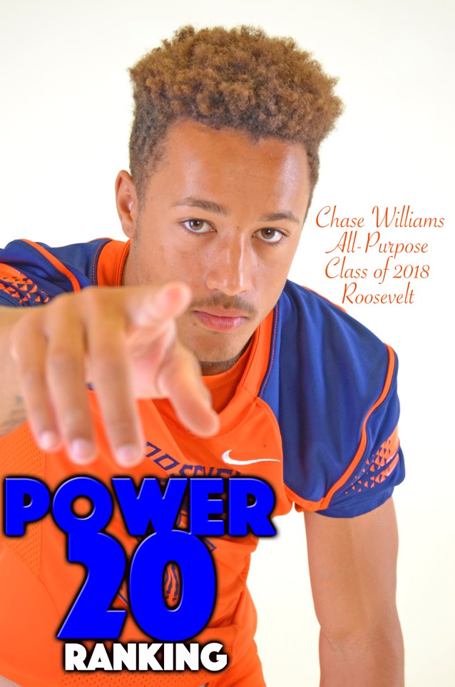 Chase Williams POWER 20 Ranking