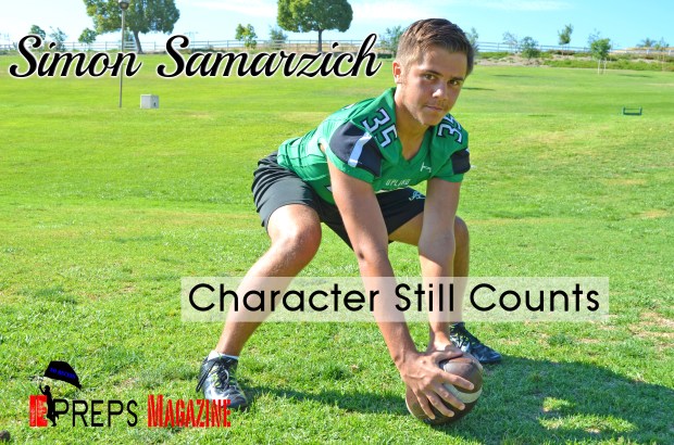 Simon Samarzich Character Still Counts